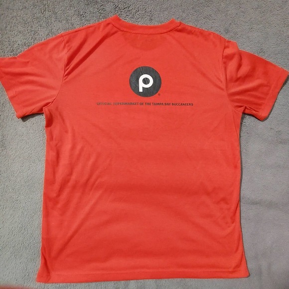 Tampa Bay Buccaneers Shirt Mens XL Publix Supermarket Raise The Flag SS Tee - Picture 3 of 7